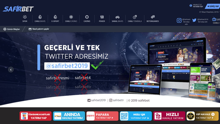 Safirbet giriş adresi