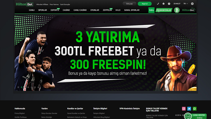 Hiltonbet giriş adresi