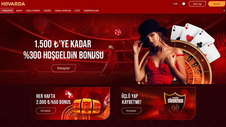 Hovarda giriş adresi